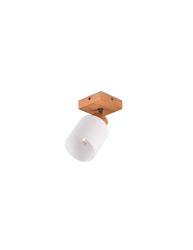 Wall lights - TRIO ASSAM Spotlight E14 1x25W Dimmable Wood R81111030 - product kolory-swiatla.pl 5