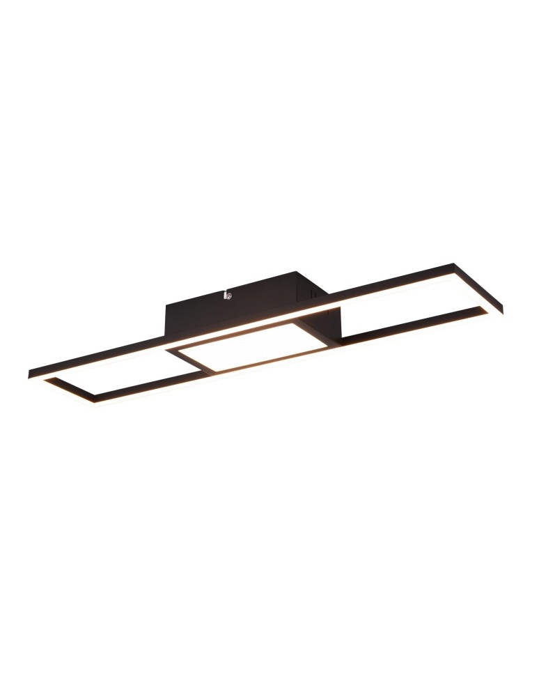 Modern ceiling lamps - TRIO RIGIDO LED Ceiling 1x22W 2700 - 6000K 2800lm Dimmable Black R67172132. - product kolory-swiatla.pl 1