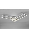 TRIO TWISTER Sufitowa LED 1x30W 2700 - 6000K 4500lm Ściemnialna srebrny R67183107