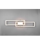 Modern ceiling lamps - TRIO TWISTER LED Ceiling 1x30W 2700 - 6000K 4500lm Dimmable Silver R67183107 - product 2