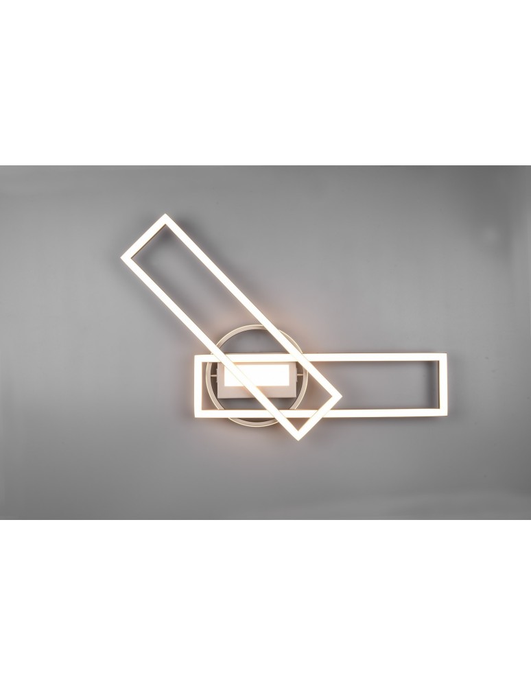 Modern ceiling lamps - TRIO TWISTER LED Ceiling 1x30W 2700 - 6000K 4500lm Dimmable Silver R67183107 - product kolory-swiatla.pl 3