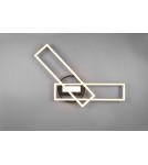 Modern ceiling lamps - TRIO TWISTER LED Ceiling 1x30W 2700 - 6000K 4500lm Dimmable Black R67183132 - product 3