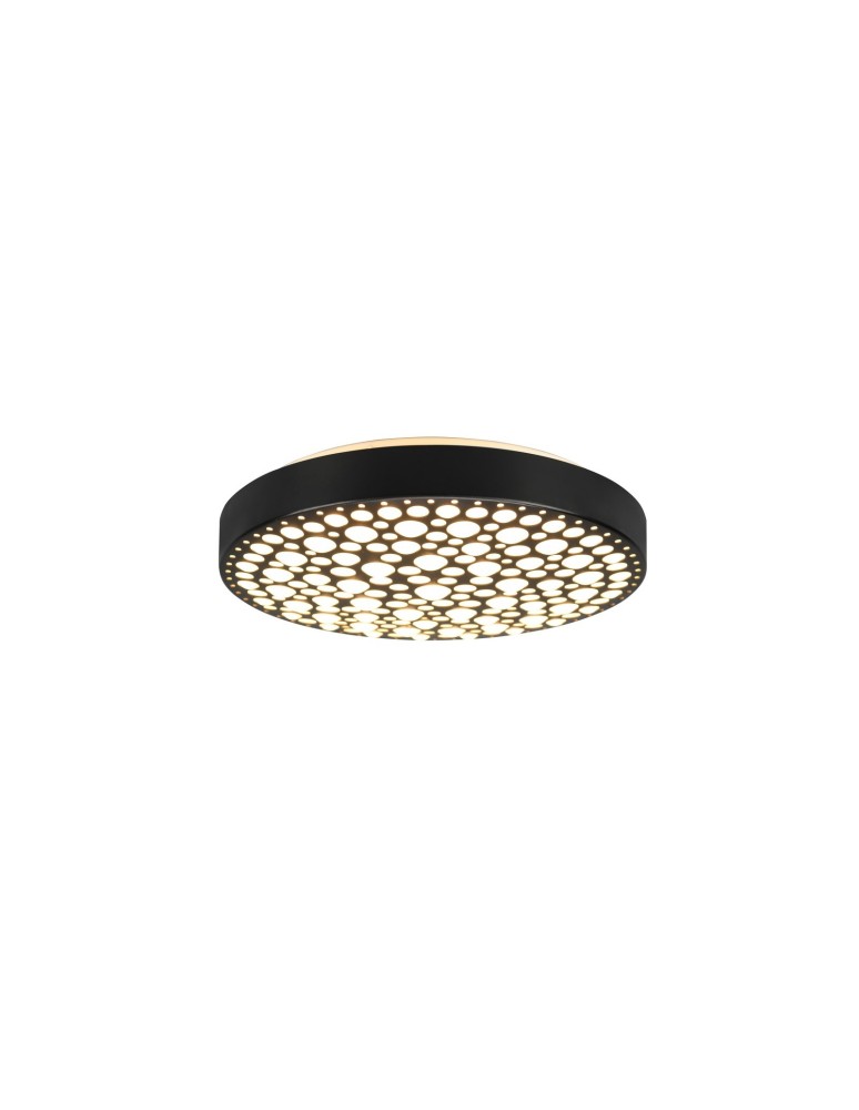Ceiling lamps - TRIO CHIZU LED Ceiling 1x22W 2700 - 6000K 2500lm Dimmable Black R67161132 - product kolory-swiatla.pl 2