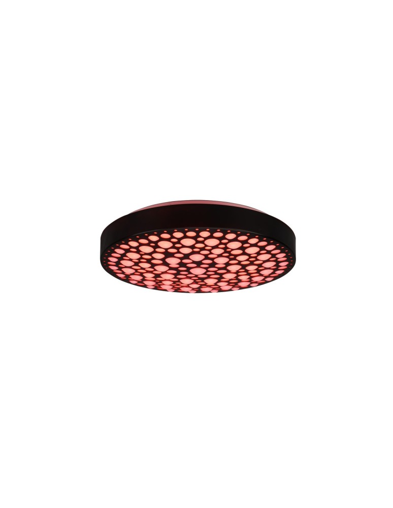 Ceiling lamps - TRIO CHIZU LED Ceiling 1x22W 2700 - 6000K 2500lm Dimmable Black R67161132 - product kolory-swiatla.pl 4