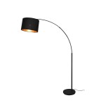 Floor lamps with lampshade - TRIO BOLIVIA Floor E27 1x10W black R40081080 - product 2