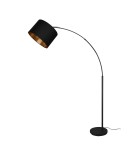 Floor lamps with lampshade - TRIO BOLIVIA Floor E27 1x10W black R40081080 - product 3