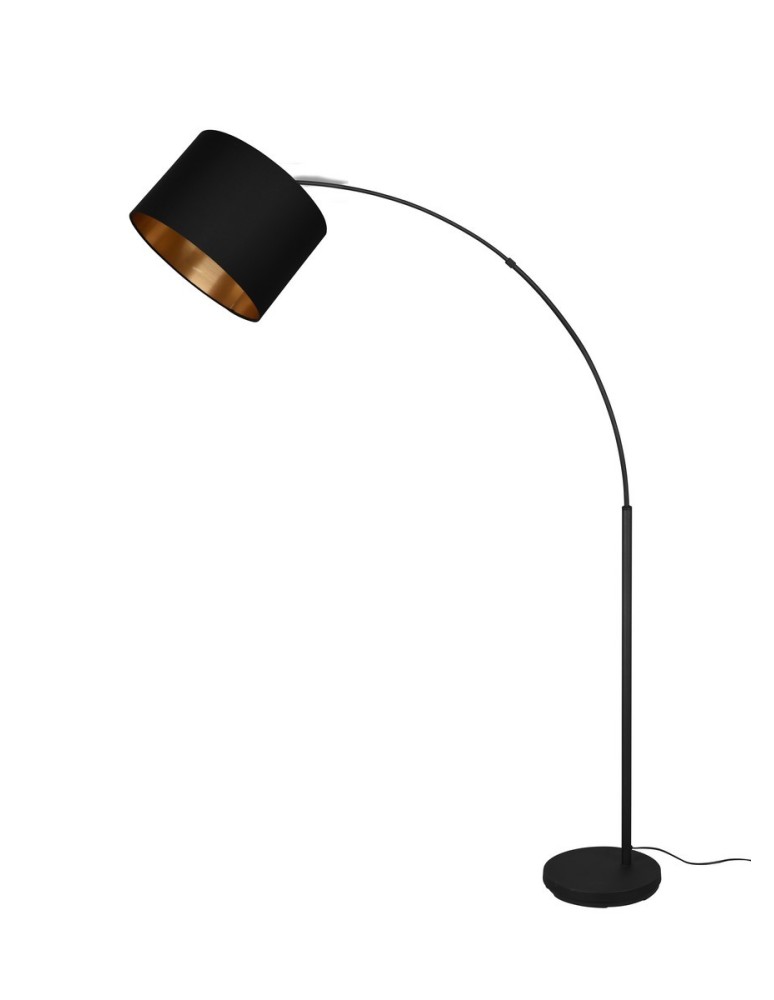 Floor lamps with lampshade - TRIO BOLIVIA Floor E27 1x10W black R40081080 - product kolory-swiatla.pl 3