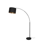 Floor lamps with lampshade - TRIO BOLIVIA Floor E27 1x10W black R40081080 - product 4