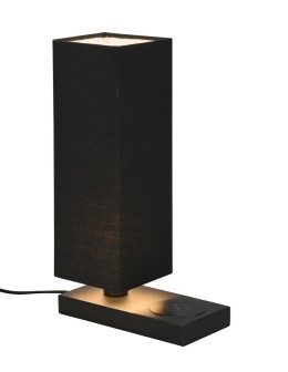 TRIO HALEY Stołowa E14 1x40W czarny R59100132