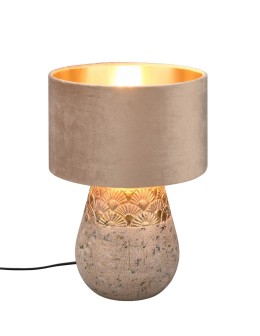 TRIO KIRAN Stołowa E27 1x60W szary R51231061