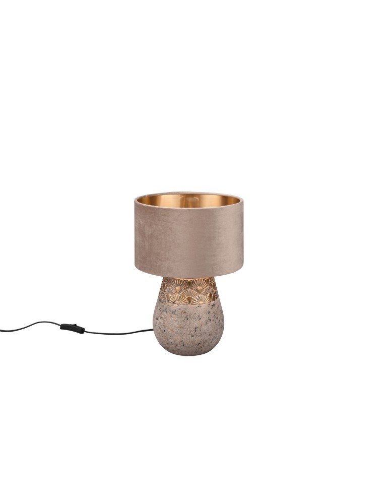 Table lamps with lampshade - TRIO KIRAN Table E27 1x60W grey R51231061 - product kolory-swiatla.pl 2