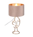 Table lamps with lampshade - TRIO MARY Table E27 1x60W beige R51221044 - product 1