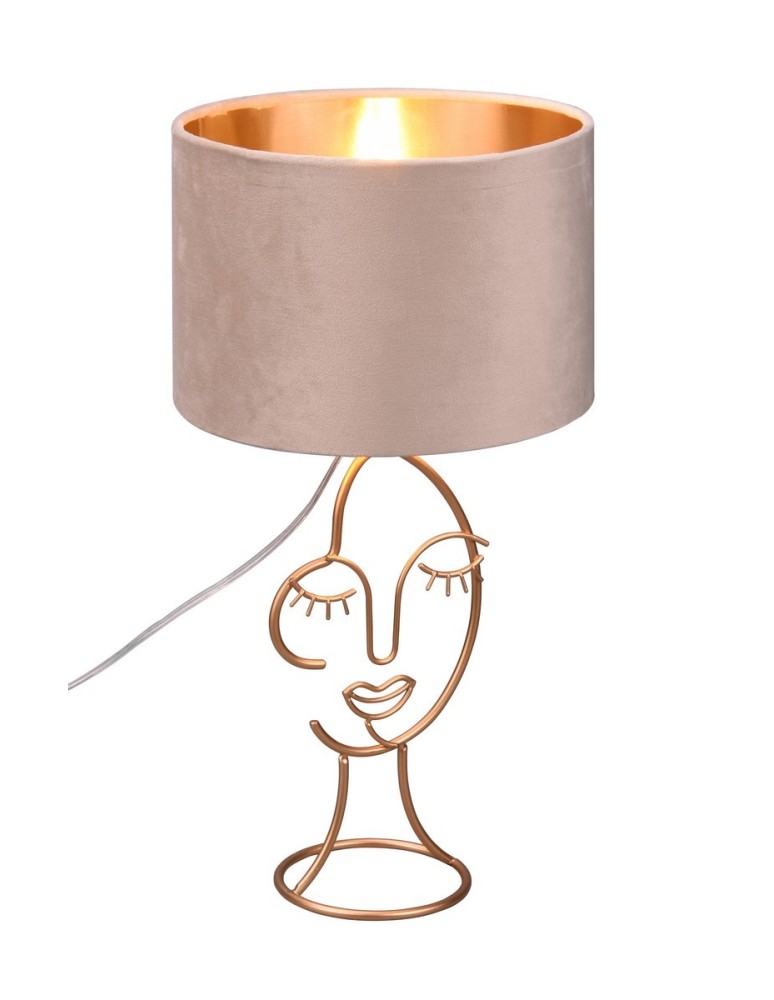 Table lamps with lampshade - TRIO MARY Table E27 1x60W beige R51221044 - product kolory-swiatla.pl 1