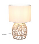 Table lamps - TRIO RIKE Table E27 1x40W wood R51131036 - product 1
