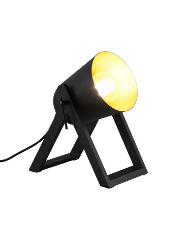 TRIO MARC Table E27 1x25W black/gold R50721080