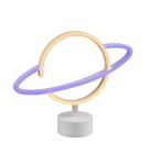 Children's table lamps - TRIO PLANET LED table lamp 1x2W white R55370101 - product 1