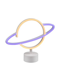 TRIO PLANET Stołowa LED 1x2W biały R55370101