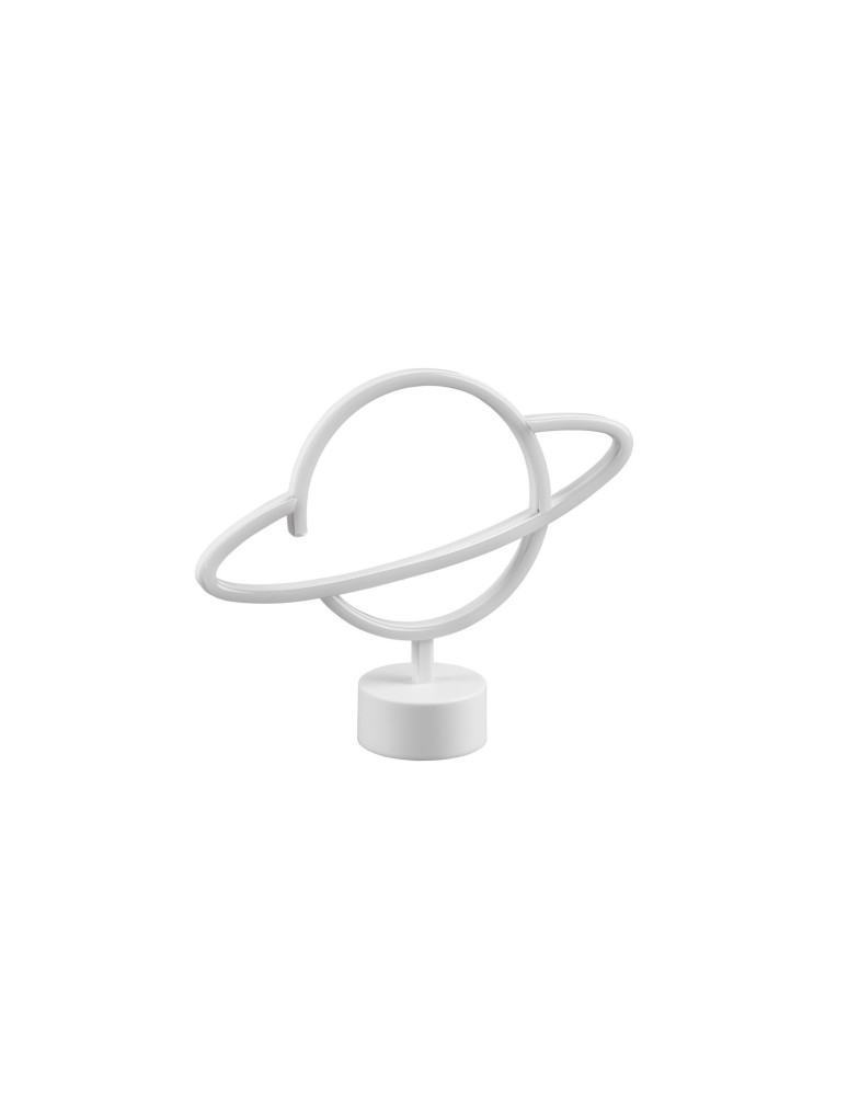 Children's table lamps - TRIO PLANET LED table lamp 1x2W white R55370101 - product kolory-swiatla.pl 3