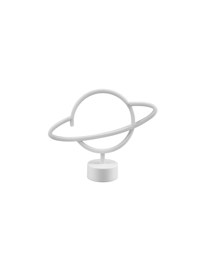 Children's table lamps - TRIO PLANET LED table lamp 1x2W white R55370101 - product kolory-swiatla.pl 4