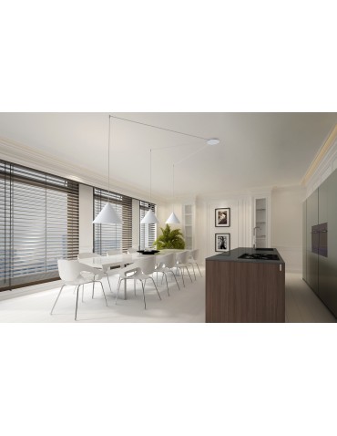 Nowodvorski CAMELEON ZENITH L Customizable System CAMELEON Shades and Fixtures White 8071 - product 2
