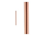 Lampshades of lighting systems - Nowodvorski CAMELEON LASER 490 Customizable System CAMELEON Shades and Fixtures Satin Copper 10251 - product 1