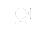 Lampshades of lighting systems - Nowodvorski CAMELEON SNOWBALL 120 Customizable System CAMELEON Shades and Fixtures White 10267 - product 3