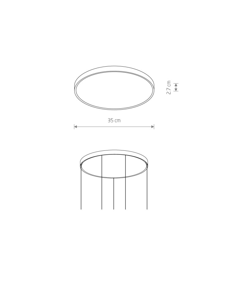 Headliners for lighting systems - Nowodvorski CAMELEON CANOPY H Configurable System CAMELEON Box Max power 40W White 10275 - product kolory-swiatla.pl 2