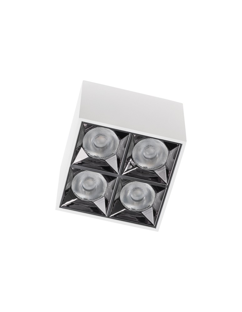 Ceiling spot lights - Nowodvorski MIDI LED Spot Surface Mounted Max wattage 16W LED White 10047 - product kolory-swiatla.pl 1