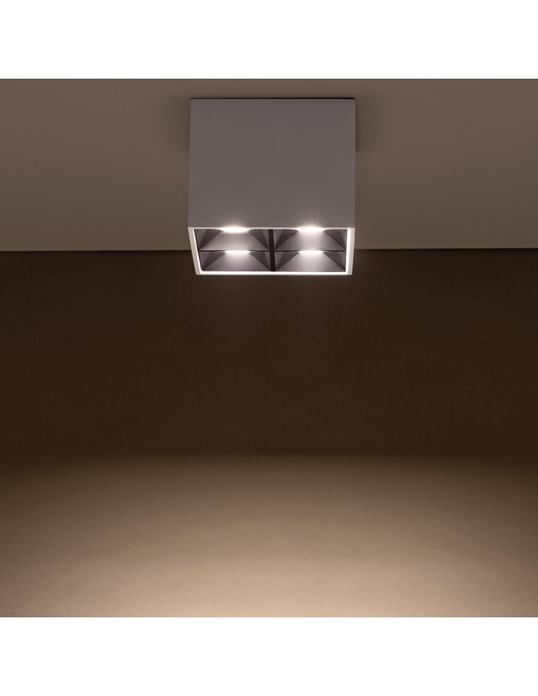 Ceiling spot lights - Nowodvorski MIDI LED Spot Surface Mounted Max wattage 16W LED White 10047 - product kolory-swiatla.pl 2