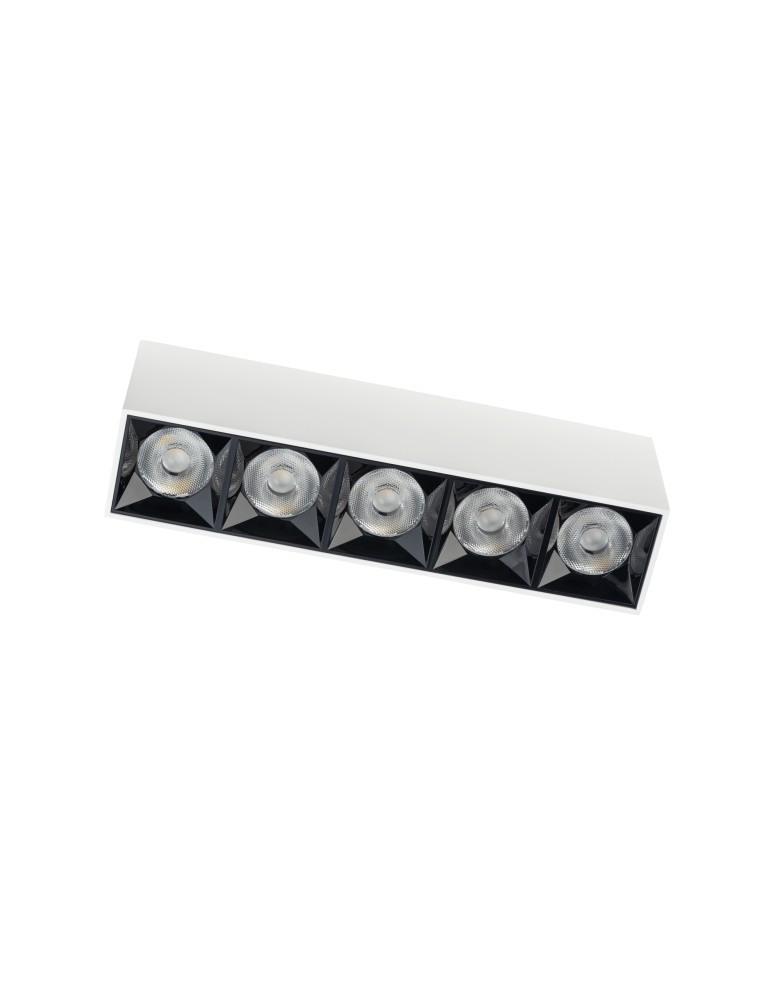 Ceiling spot lights - Nowodvorski MIDI LED Spot Surface Mounted Max wattage 20W LED White 10048 - product kolory-swiatla.pl 1