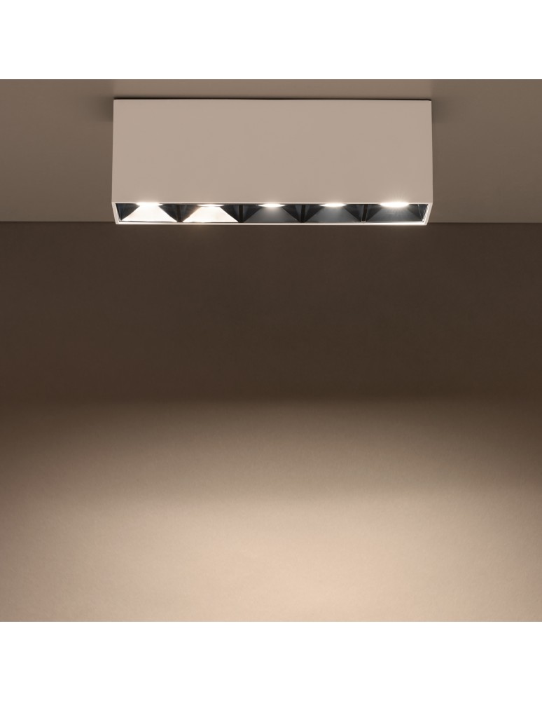 Ceiling spot lights - Nowodvorski MIDI LED Spot Surface Mounted Max wattage 20W LED White 10048 - product kolory-swiatla.pl 2
