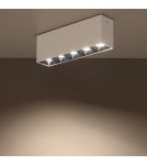 Ceiling spot lights - Nowodvorski MIDI LED Spot Surface Mounted Max wattage 20W LED White 10048 - product 3