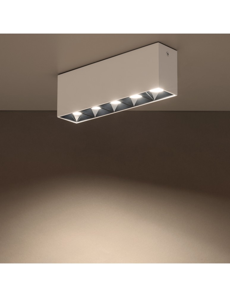 Ceiling spot lights - Nowodvorski MIDI LED Spot Surface Mounted Max wattage 20W LED White 10048 - product kolory-swiatla.pl 3