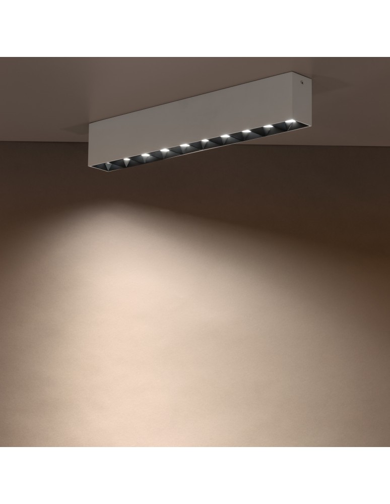 Ceiling spot lights - Nowodvorski MIDI LED Spot Surface Mounted Max wattage 40W LED White 10050 - product kolory-swiatla.pl 3