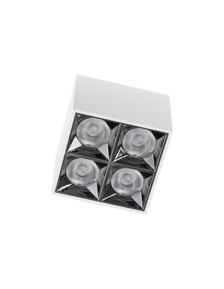 Ceiling spot lights - Nowodvorski MIDI LED Spot Surface Mounted Max wattage 16W LED White 10051 - product kolory-swiatla.pl 1