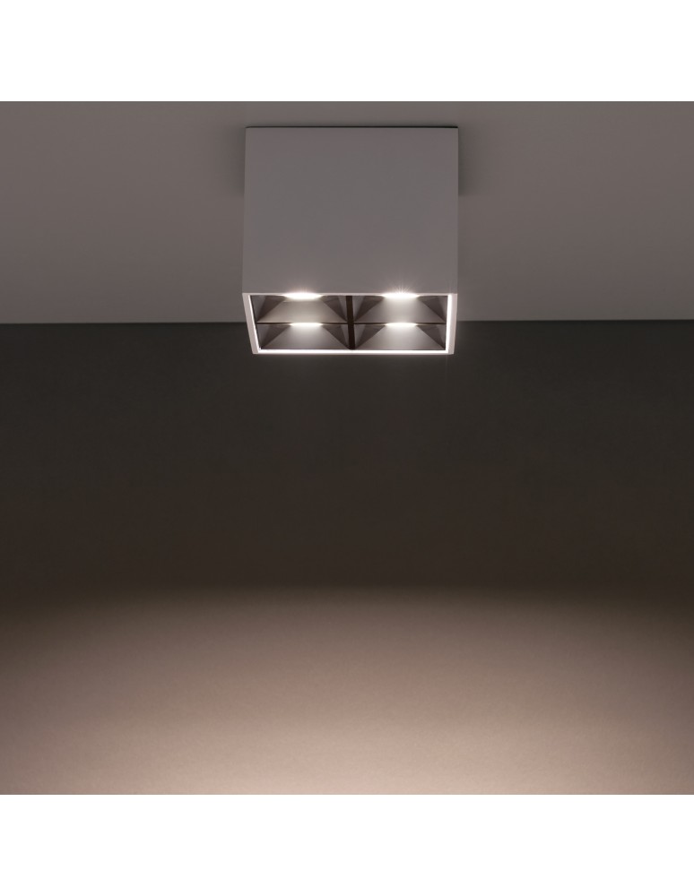 Ceiling spot lights - Nowodvorski MIDI LED Spot Surface Mounted Max wattage 16W LED White 10051 - product kolory-swiatla.pl 2