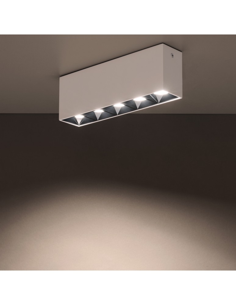 Ceiling spot lights - Nowodvorski MIDI LED Spot Surface Mounted Max wattage 20W LED White 10052 - product kolory-swiatla.pl 3