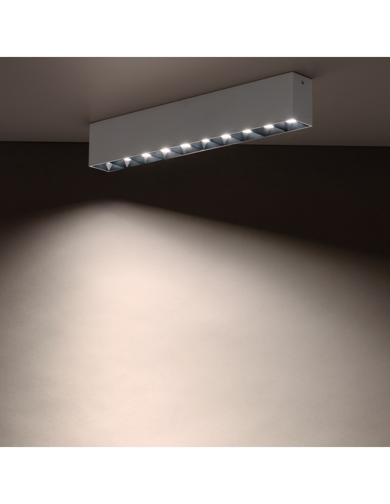 Ceiling spot lights - Nowodvorski MIDI LED Spot Surface Mounted Max wattage 40W LED White 10053 - product kolory-swiatla.pl 3