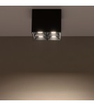 Ceiling spot lights - Nowodvorski MIDI LED Spot Surface Mounted Max wattage 16W LED Black 10054 - product 2