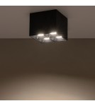 Ceiling spot lights - Nowodvorski MIDI LED Spot Surface Mounted Max wattage 16W LED Black 10054 - product 3