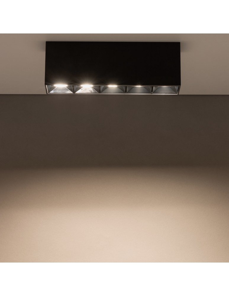 Ceiling spot lights - Nowodvorski MIDI LED Spot Surface Mounted Max wattage 20W LED Black 10055 - product kolory-swiatla.pl 2