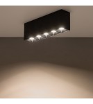 Ceiling spot lights - Nowodvorski MIDI LED Spot Surface Mounted Max wattage 20W LED Black 10055 - product 3