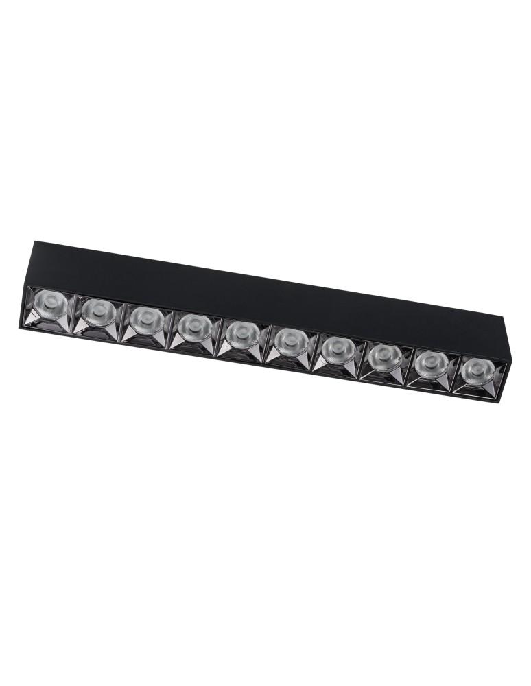Ceiling spot lights - Nowodvorski MIDI LED Max power 40W LED Black 10056 - product kolory-swiatla.pl 1
