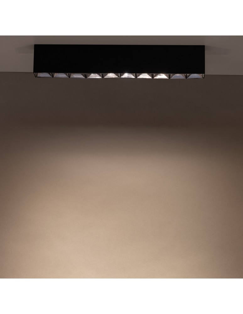 Ceiling spot lights - Nowodvorski MIDI LED Max power 40W LED Black 10056 - product kolory-swiatla.pl 2