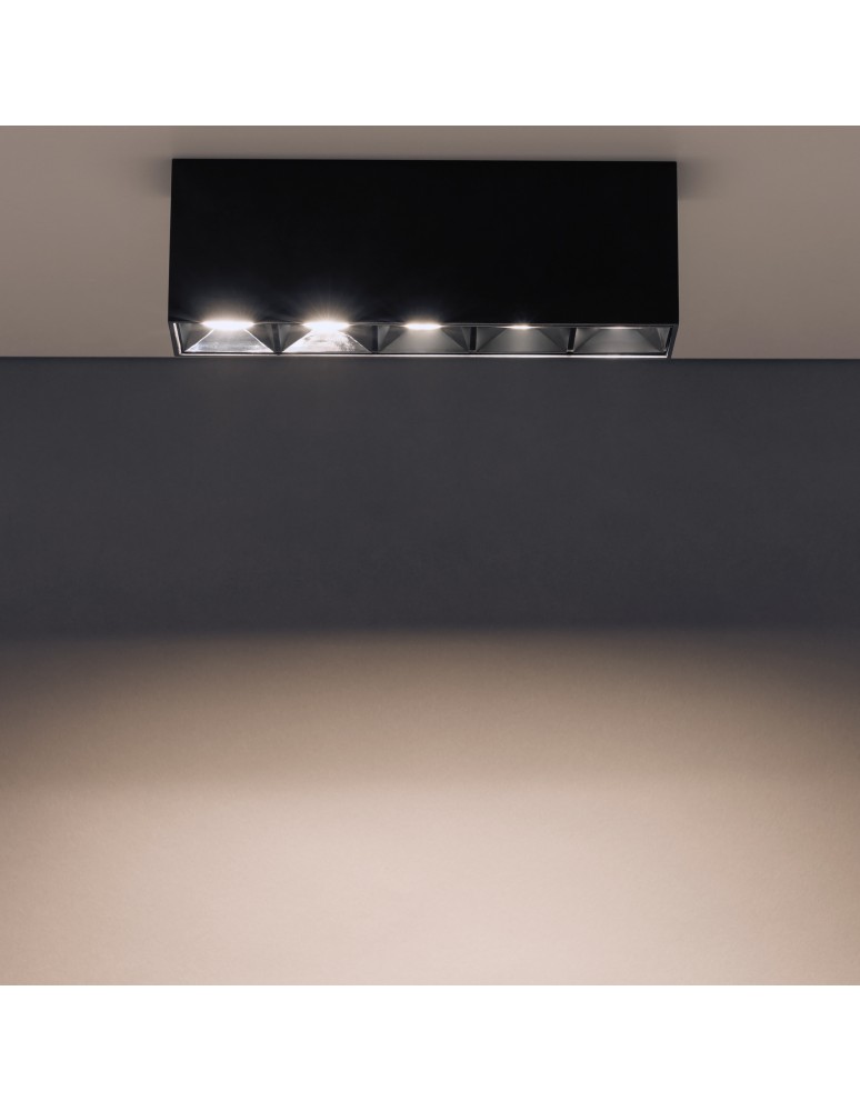 Ceiling spot lights - Nowodvorski MIDI LED Max power 20W LED Black 10058 - product kolory-swiatla.pl 2