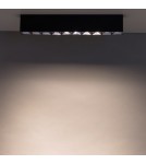 Ceiling spot lights - Nowodvorski MIDI LED Spot Surface Mounted Max wattage 40W LED Black 10060 - product 2