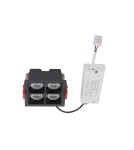 Flush-mounted lamps - pendants - Nowodvorski MIDI LED RECESSED Flush Mounted Spot Max wattage 16W LED Black 10064 - product 5