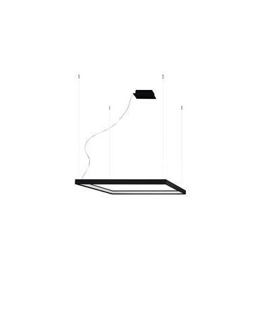 Thoro Chandelier NELYA M black LED 3000K TH.148