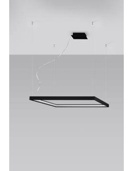 Thoro Żyrandol NELYA M czarny LED 3000K TH.148 - produkt 2