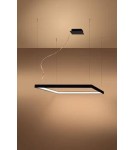 LED pendant lamps - Thoro Chandelier NELYA M black LED 3000K TH.148 - product 4